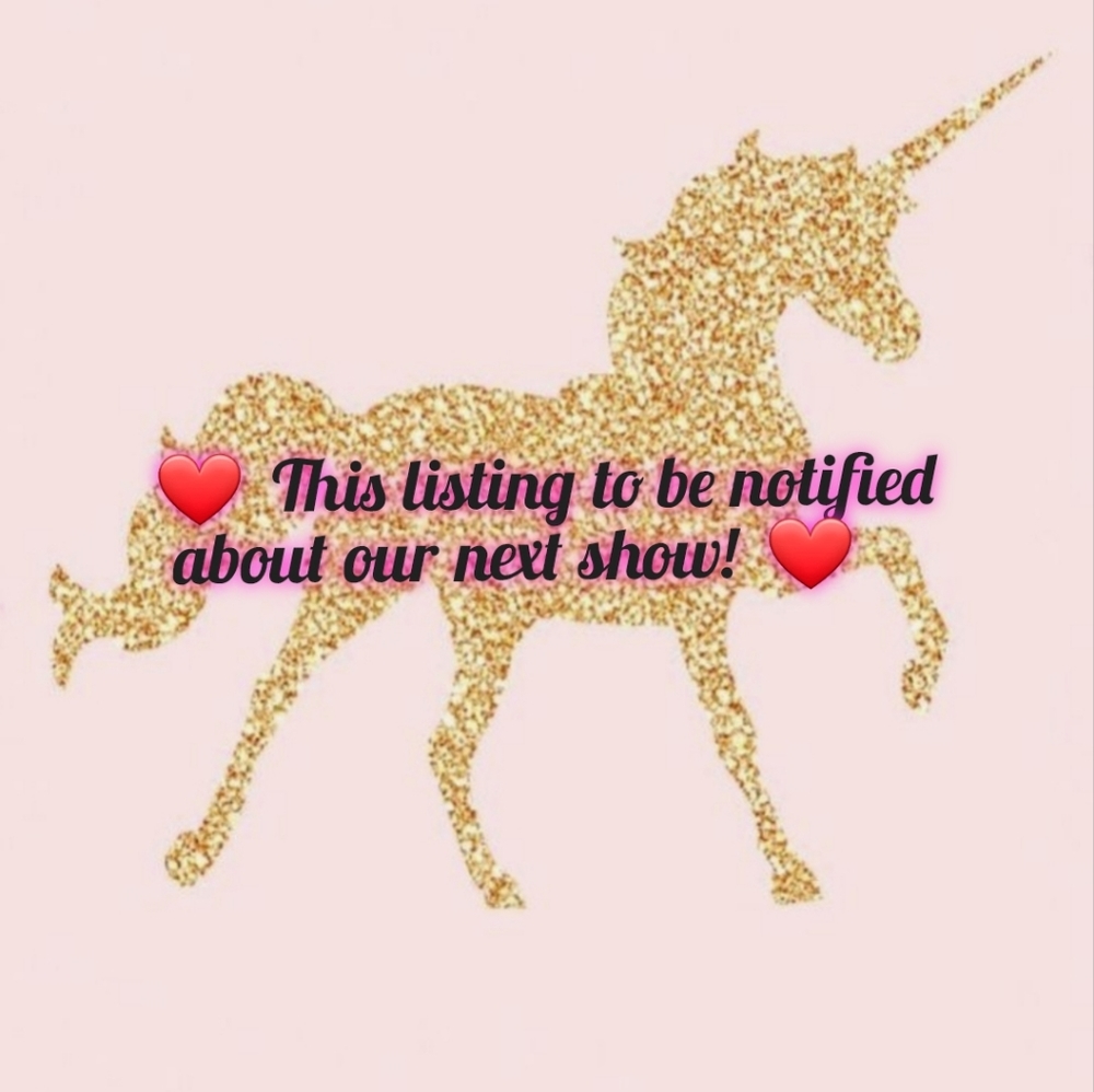 ❤️ Get notifications about our upcoming shows ❤️